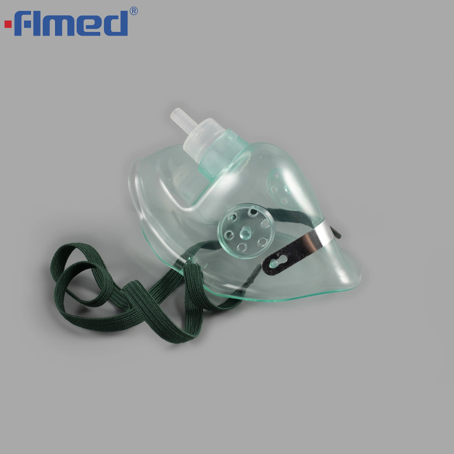 Oxygen Medical Mask Oxygen Mask 7FT Tubing Universal Connector Adult Use ISO13485 Approved