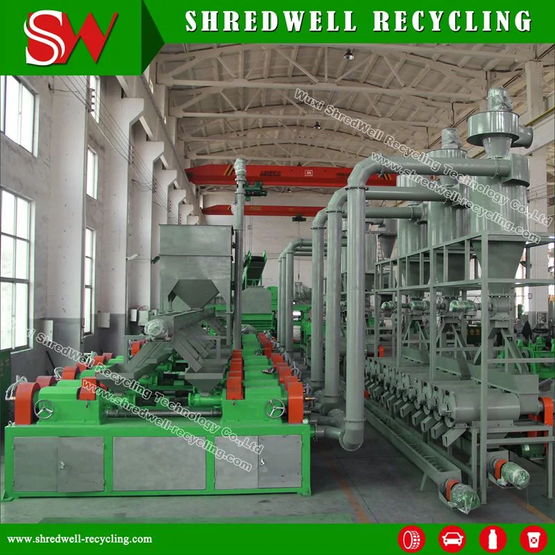 Tailor-Made Old/Scrap/Spent Tire/Tyre Recycling Line for Sale