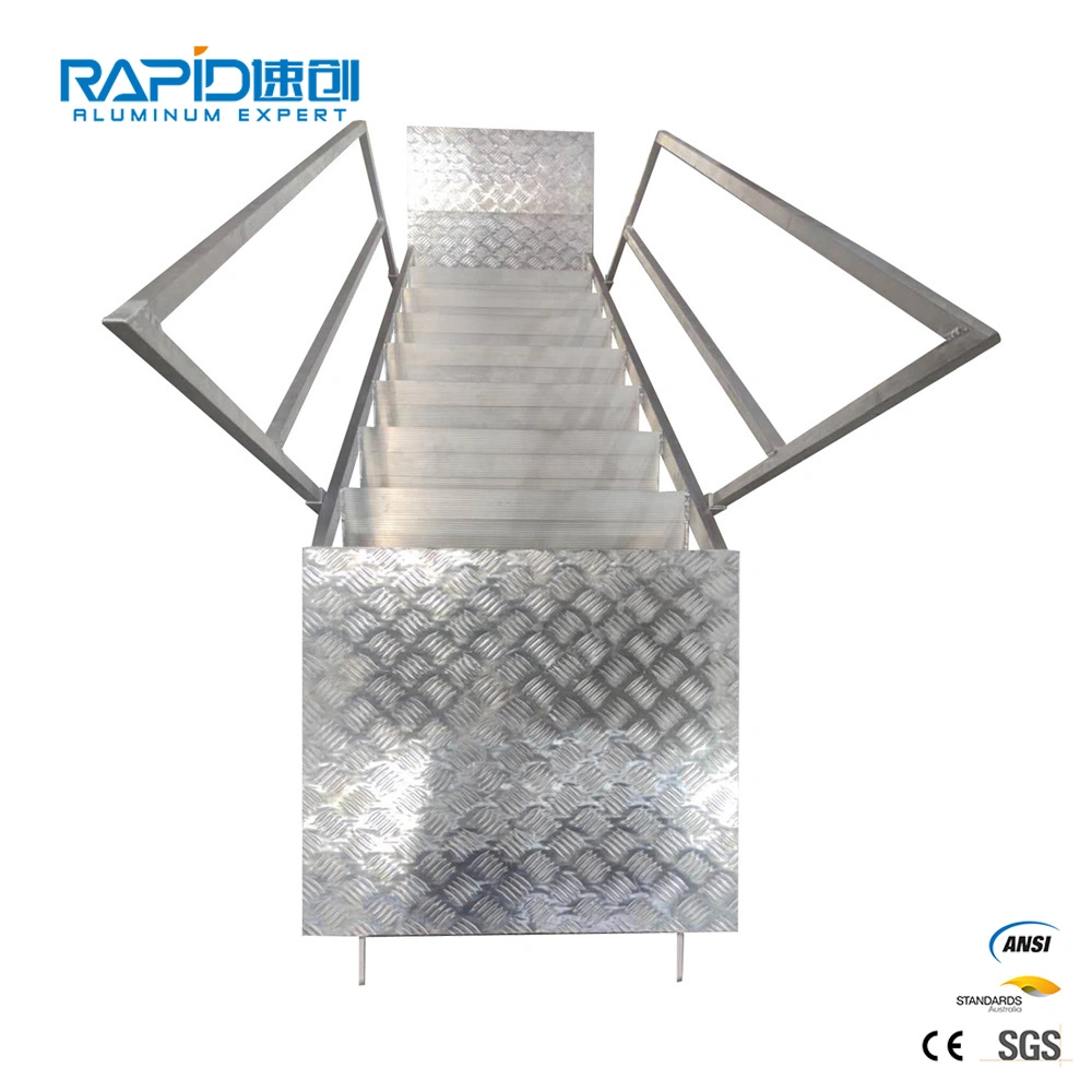 Aluminum Ringlock System Scaffold Metal Steel Stairs