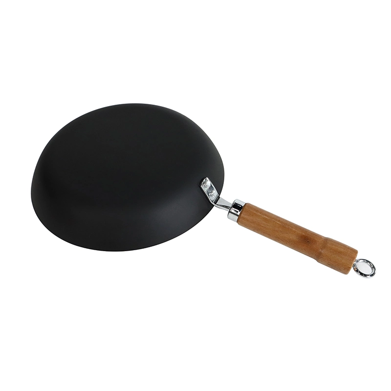 Titanium Non-Stick Frying Pan No Coating Rustproof Carbon Steel Skillet