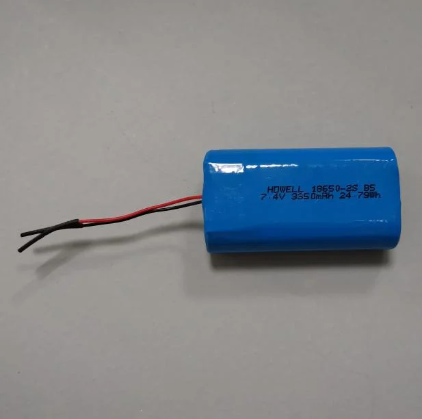 18650 1s2p 5200mAh 6000mAh Li-ion de litio