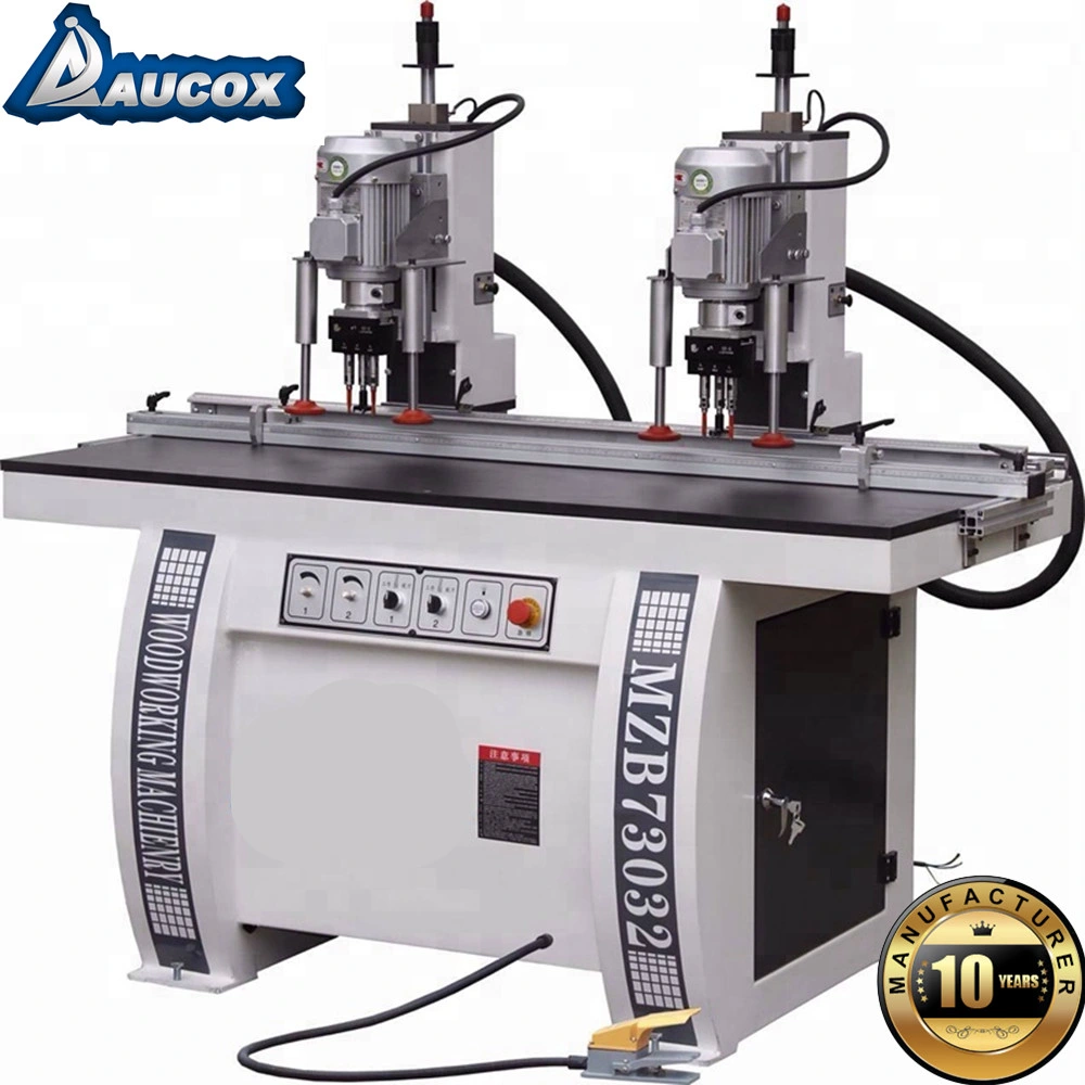 Dongguan Direct Sales Woodworking Double-Head Hinge Drilling Machine