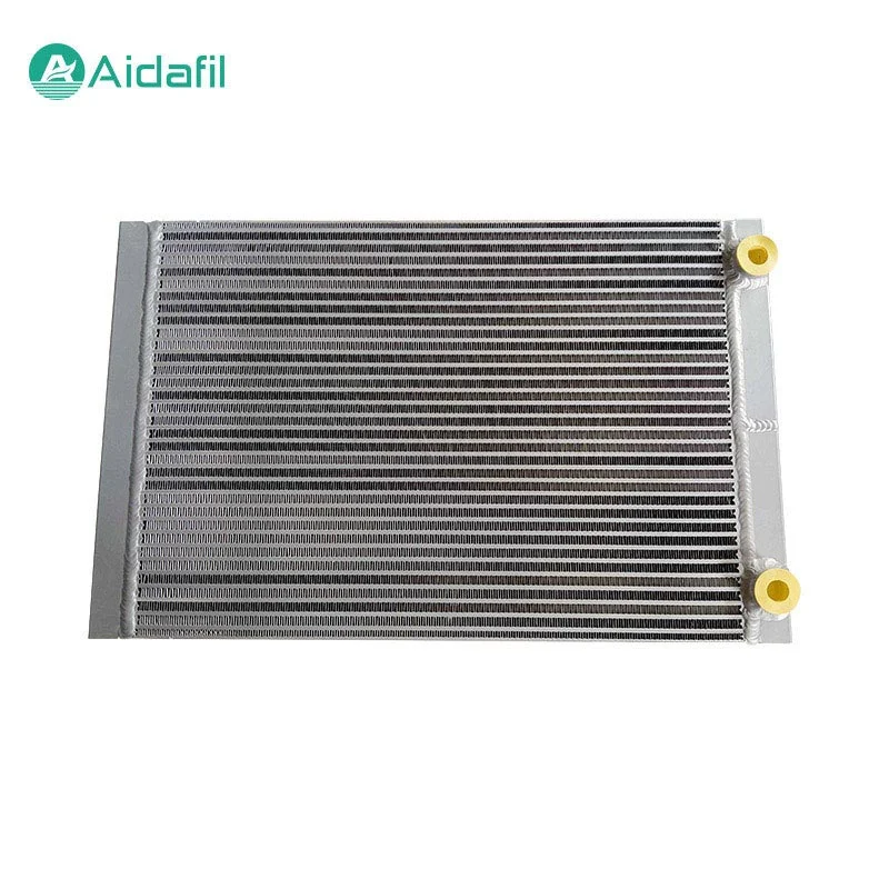 Replacement Aluminum Air Cooled Heat Exchanger 1614918900 Ga160 Air Compresor Oil Cooler