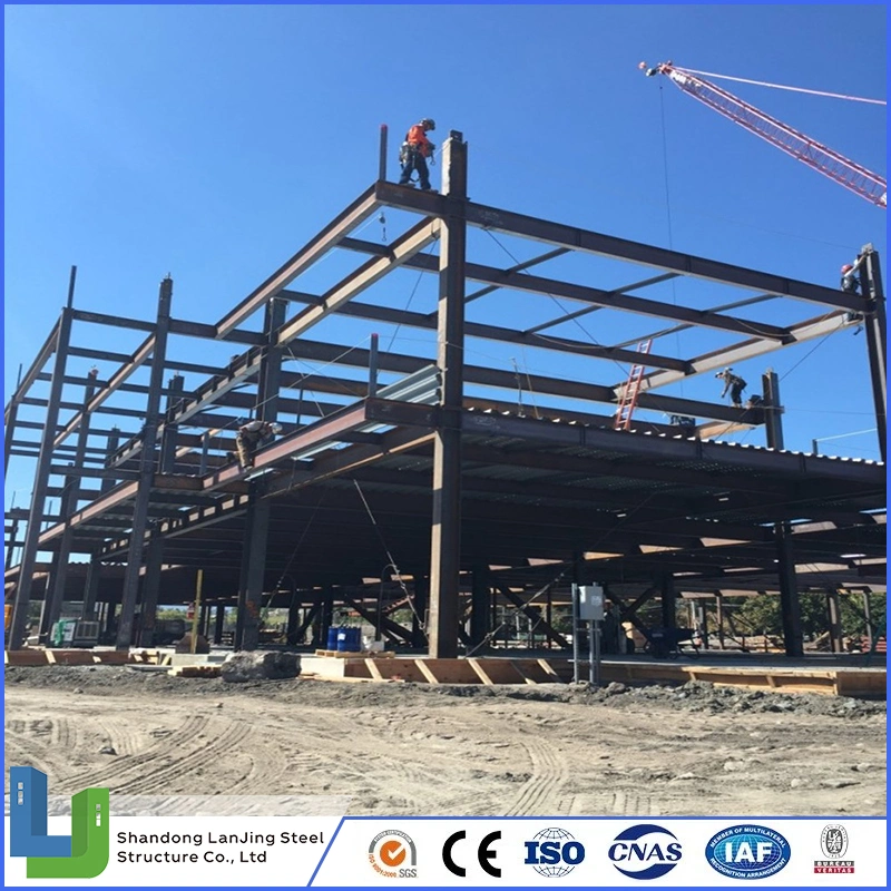 New Design H Parts Materials Construction Steel Structure Project for Customized Prebab Industrial Buildings