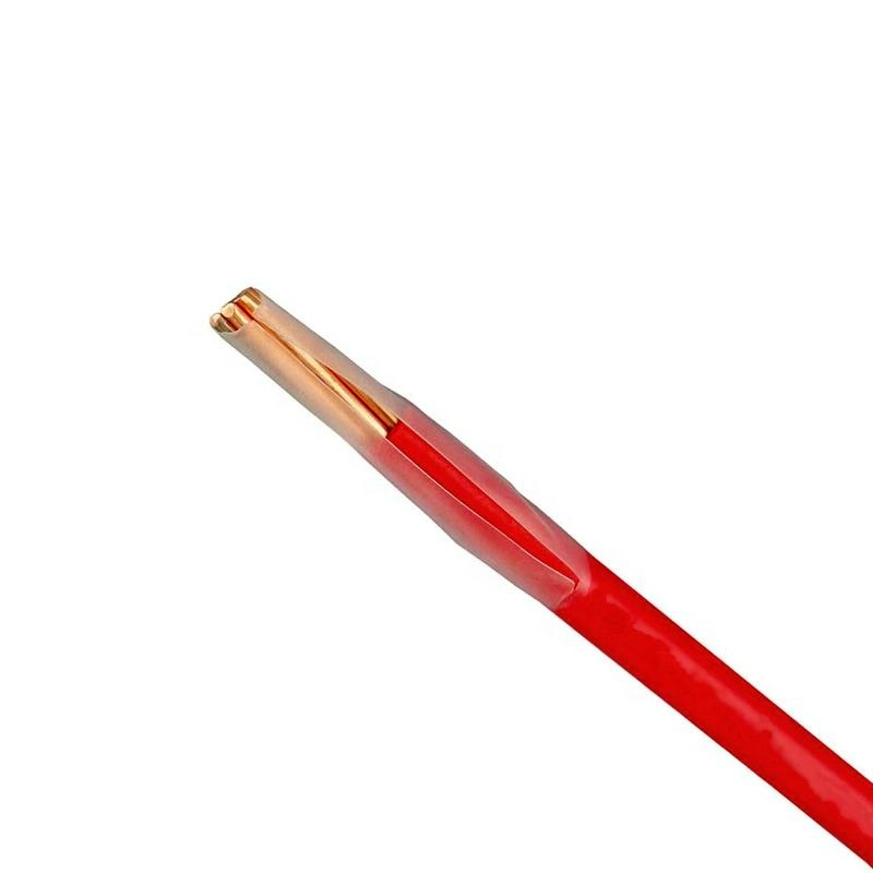 Red Color Wire 2.5mm2 5mm2 Copper Ground Thw Cable