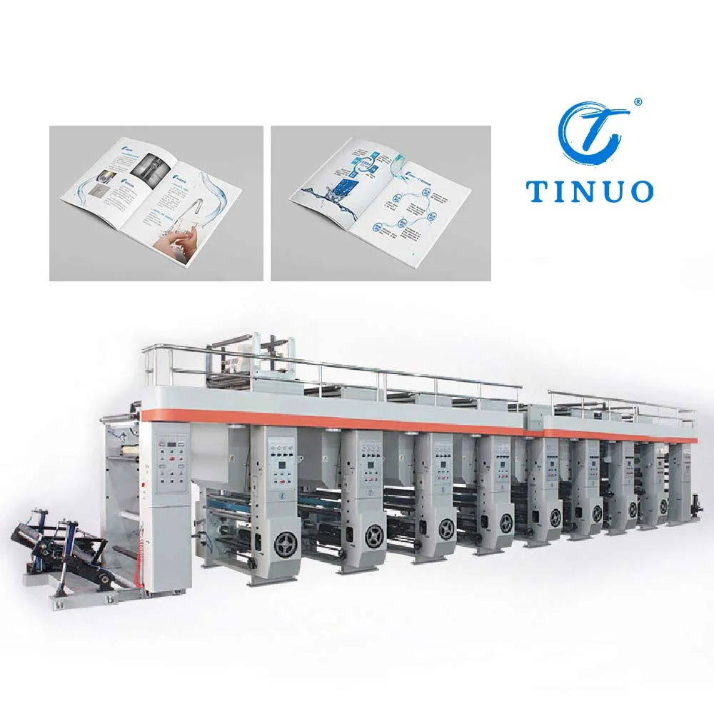 Environmental Printing Ink Water Based Gravure Press Printing Machine