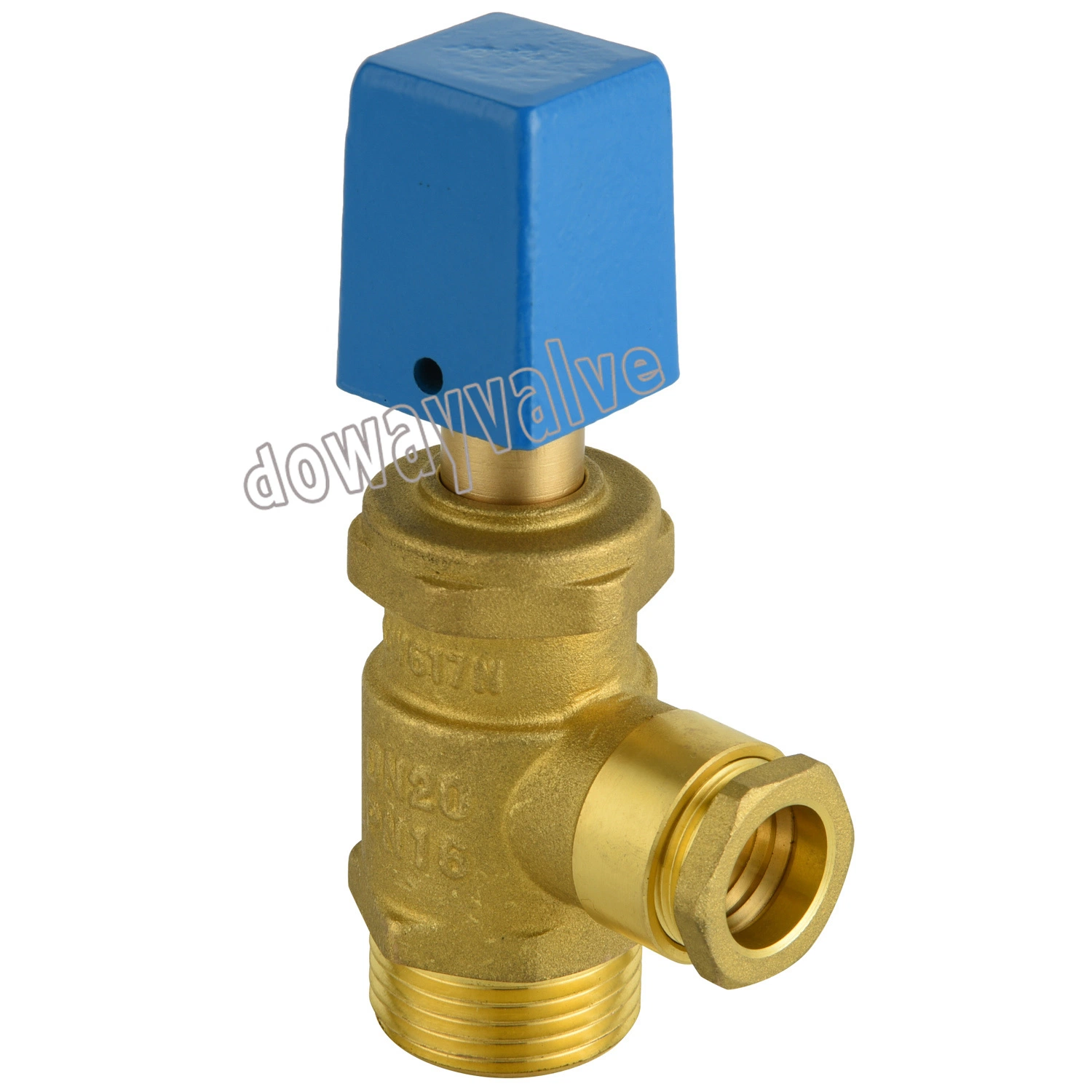 OEM Forged Brass Angle Type Brass Stop Valve China Manufacturer