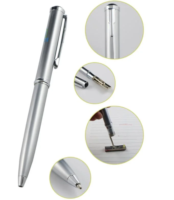 Custom Logo Metal Stylus Ball Pen Stamp Pen for Office Supply Business