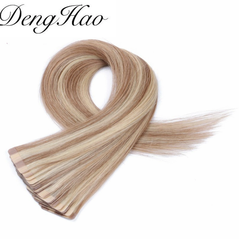 Cuticle Aligned Real 100 Virgin Russian Tape in Human Hair Extensions