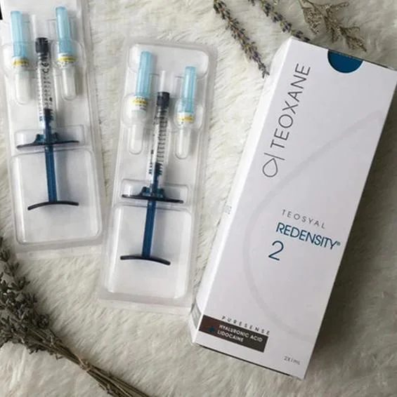 Enchimentos dérmica Teosyal Redensity 2 Teoxane Injecção de escuro nos círculos de olhos Puresense (2X1ml) Teoxane Remover Bolsas sob os olhos Olheiras depósito dérmico