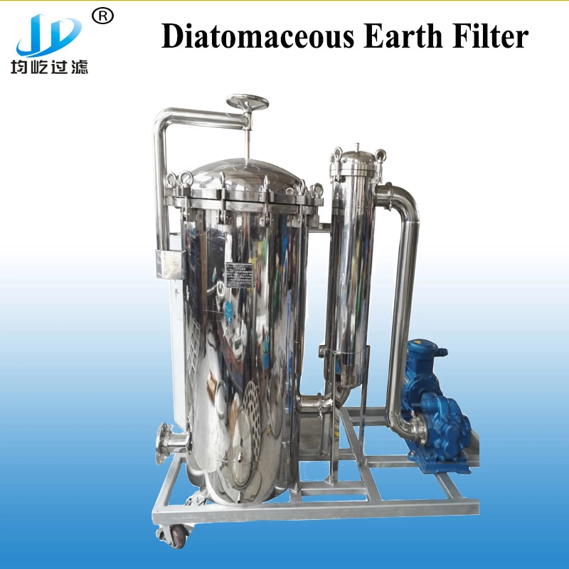 1000L/H Candle Type Beer Diatomite Earth Filter