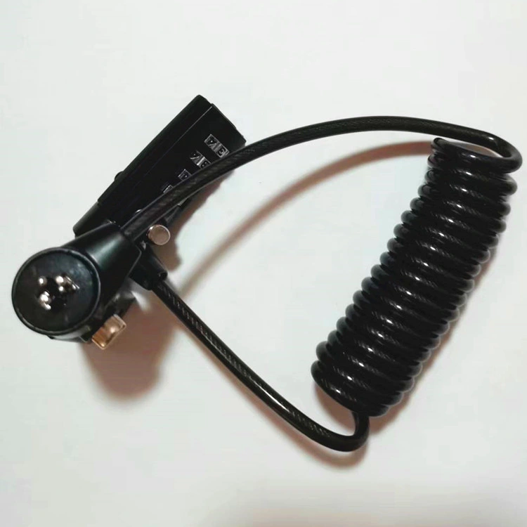 Two Head Laptop Lock, Two Combination Head Computer Lock, Two Head HP Lock, PC Lock, Al-7502