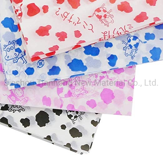 Custom Logo Grease Resistant Food Packing Paper Candy Wrapping Twist Wax Paper