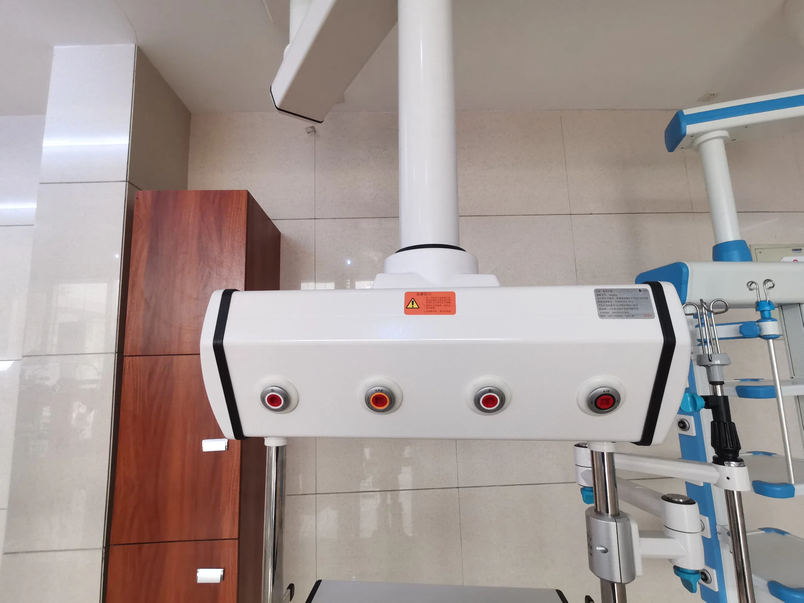 Medical Rotary Ceiling Double-Arm Electric Medical Pendant Twin Arm Alert System Medical Supply Hospital Device