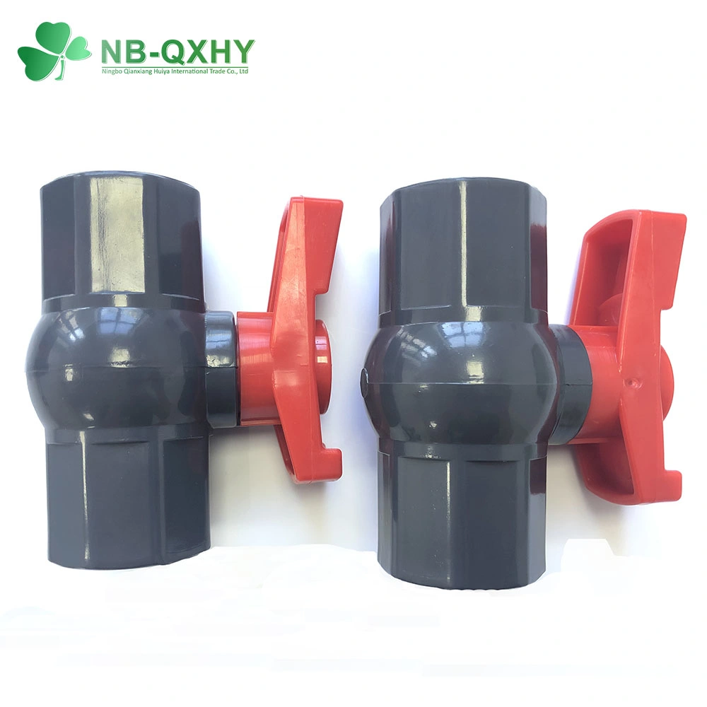 Original Factory High Pressure DIN Valve Octagonal Ball Valve Threaded PVC Valve