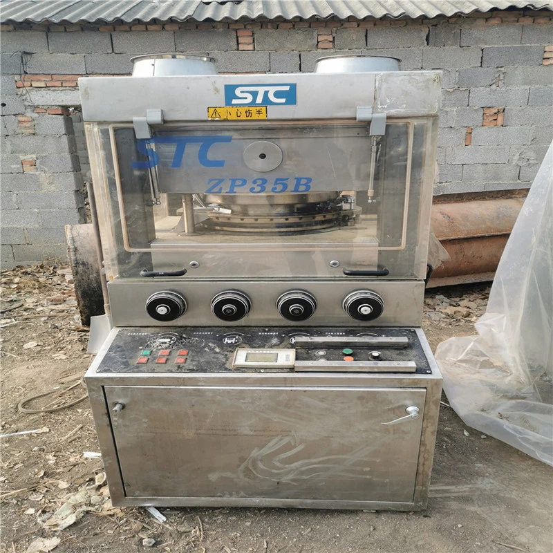 Used Stainless Steel Single-Punch Rotary Double-Sided Discharge Tablet Press