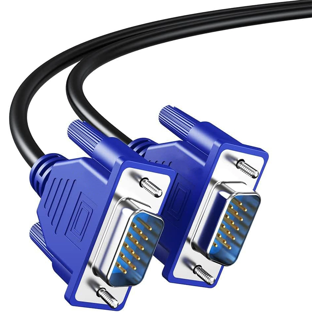 Kolorapus Male to Male 15pin VGA Cable Converter Computer Cable