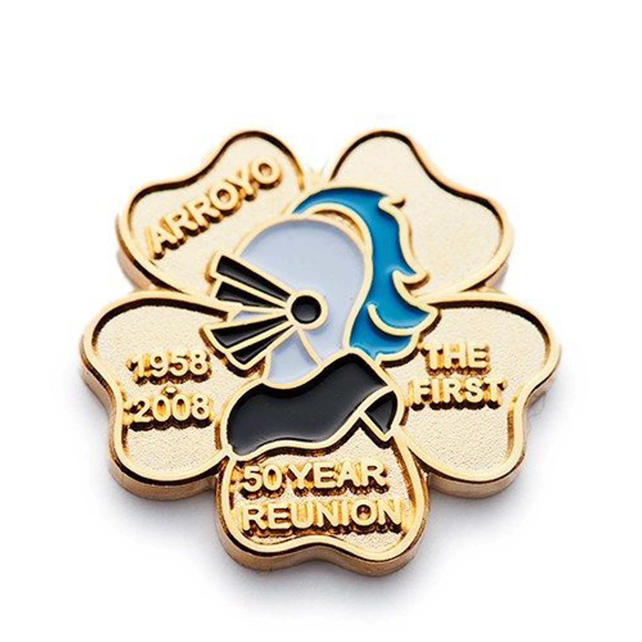 Benutzerdefinierte Abzeichen Emblem Mode Hart Weich Emaille Lapel Pins Abzeichen Name Tag Metall Handwerk für Werbegeschenk Souvenir