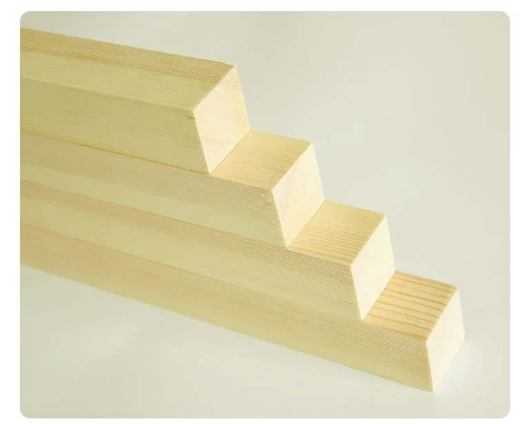 Manual DIY modelo material pequena madeira Strip Pine Square Pequeno Bloco Madeira Custom Pine Strip material madeira maciça