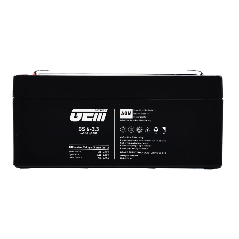 GEM Battery 6V2.3AH rechargeable battery AGM  VRLA Battery Gel deep cycle alarm & security systems