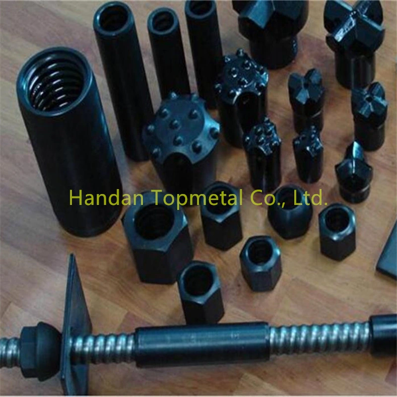 Self Drilling Anchor Bolt/Hollow Bar Anchor R32 Steel 40cr/45 for Rock Bolt