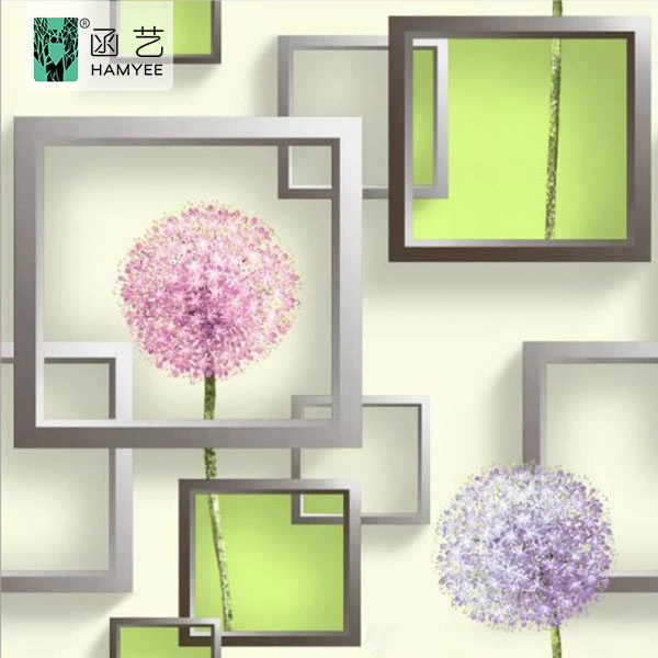 Art Design Living Room Walls 0.53m Non Woven Bedroom Vinyl PVC 3D Wall Paper Wallpapers Roll