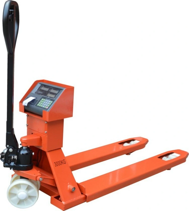 Hot Sale 1 Ton Electronic Industrial Pallet Truck Jack Scale