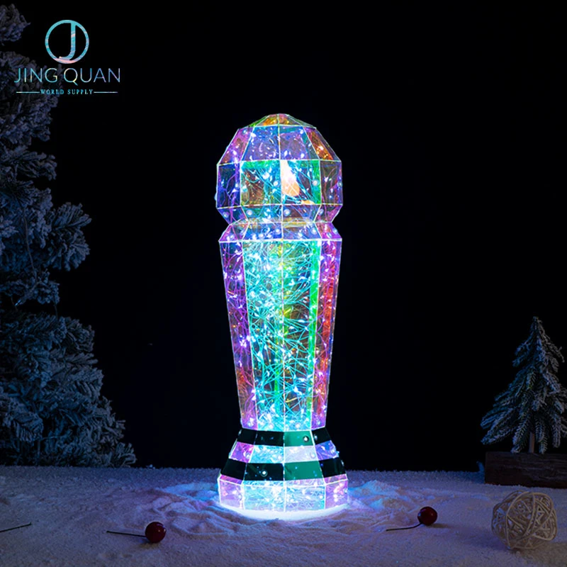 Holy Grail of Power Toy LED Night Lamp 3D Color Motif Lighting Festival Party Christmas Decoration Gifts