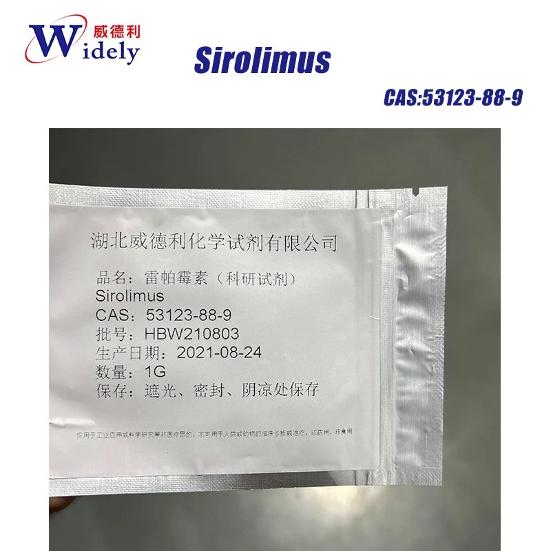 CAS 53123-88-9 99% Sirolimus for Anti-Cancer API