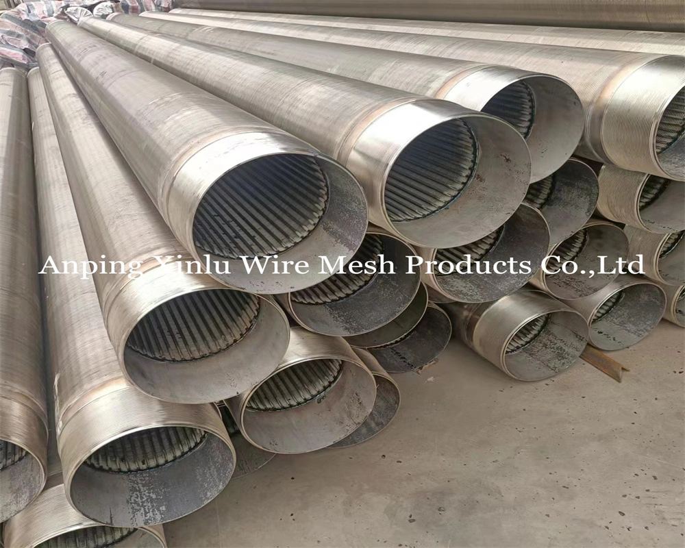 Environmental Wastewater Treatment Rotary Drum Screen Tube