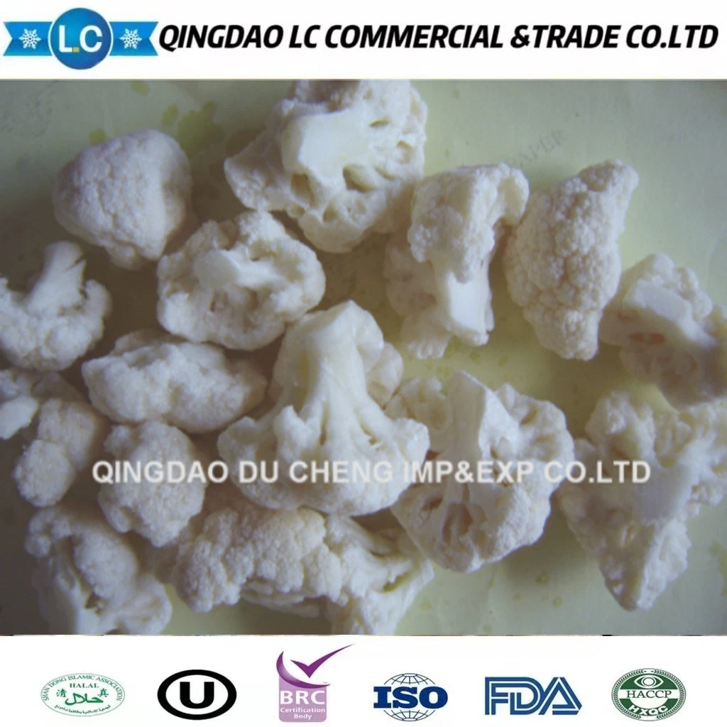 Wholesale/Supplier Organic Green Vegetables Fresh Frozen Cauliflower