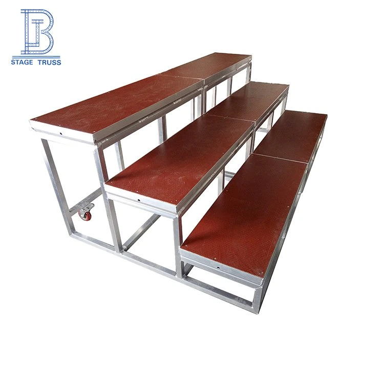 School Performance Aluminum Fixed Chorus Riser Stands