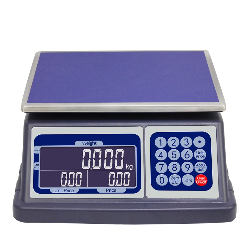 Dual Display Stainless Steel Electronic Weighing Scale Waterproof