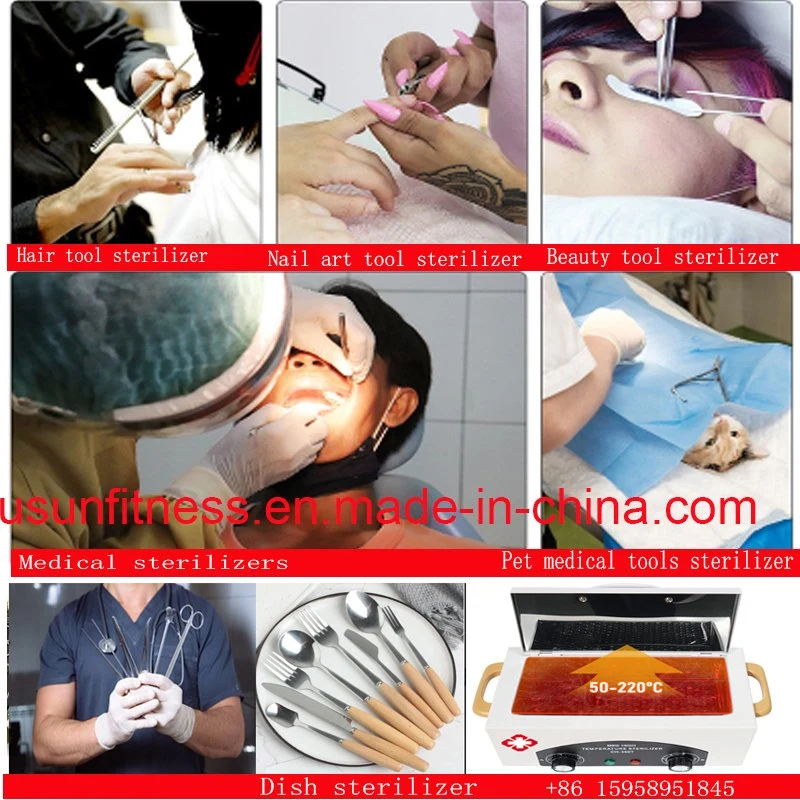 Usun Sterilizer de alta temperatura Nail Beauty Dental Hospital Metal Tools Equipamento profissional de esterilização por calor seco