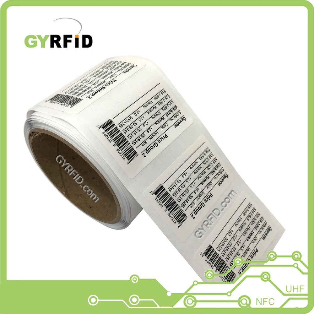 Etiqueta RFID flexible de pegatinas NFC para gestión de inventario (LAP)