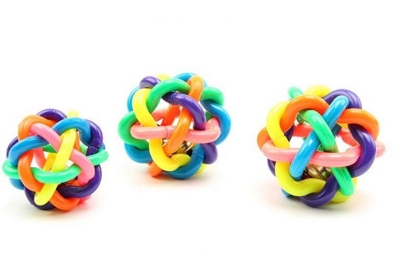 Boule colorée chien morsure Molar Elastic ball