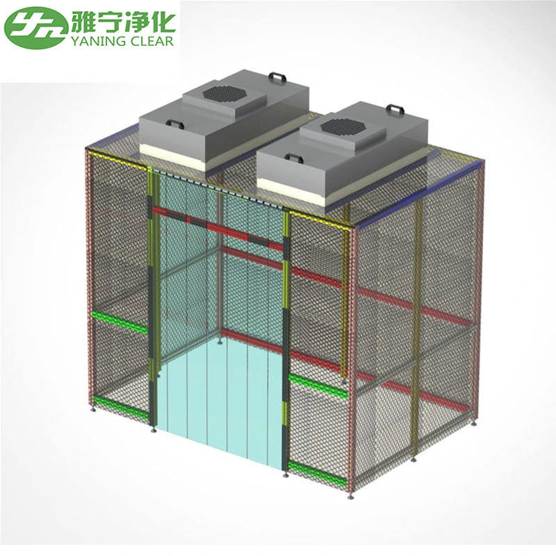 Yaning Modular Clean Room Laboratory Dust Free Cleanroom for Air Purification Engineer