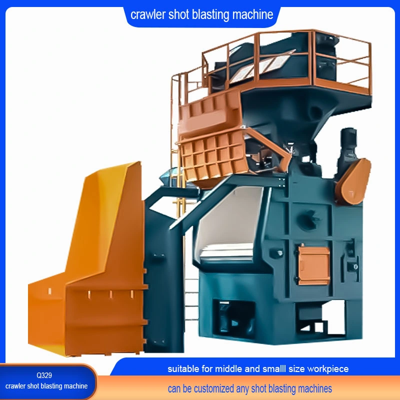 Perfect Performance Tumble Crawler Shot Blasting Machine Used on Stamping Parts