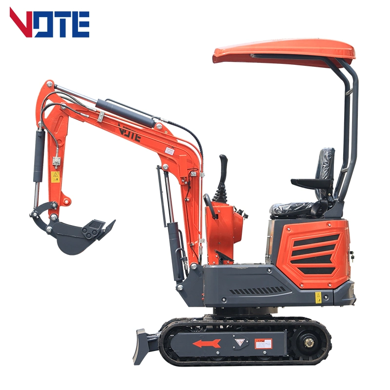 Hydraulic Transmission Vote Standard Exported Wooden Case/Bulk Case Small Digger Mini Excavators with CE