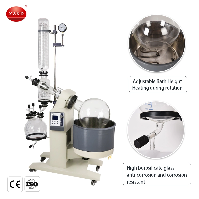 Rotovap Distiller Plant Extracts Industrial Oil Extraction Evaporator Price Vacuum Pump Rotary Evaporator Laboratory