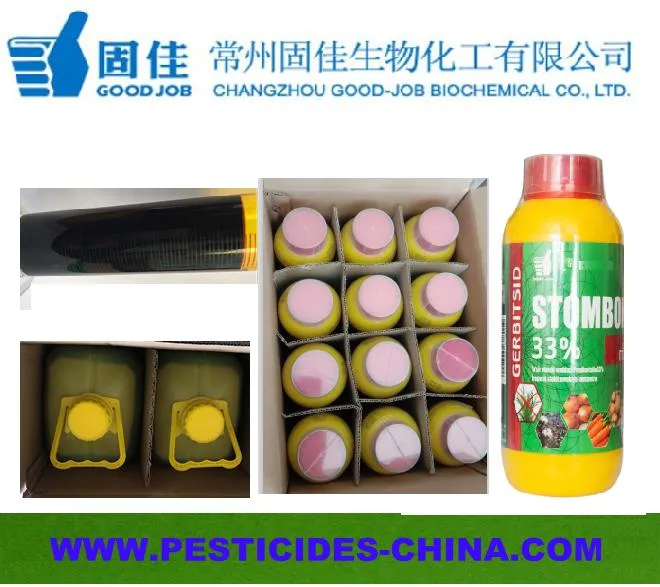 precio de fábrica en China el suministro de un 33% de herbicida pendimetalina CE; 330 g/L CE