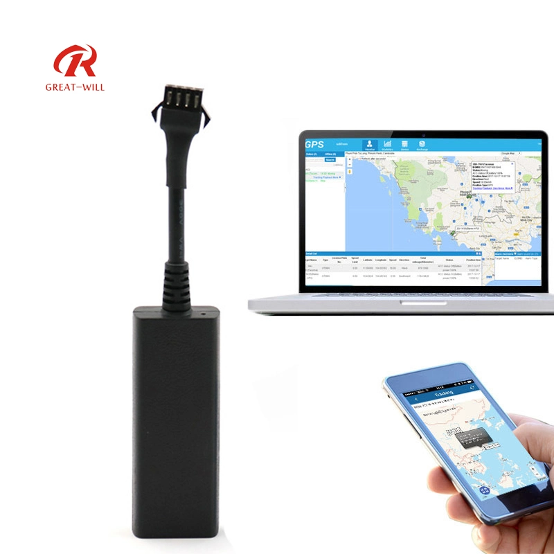 Great-Will GPS Tracker Tr05 SMS GPRS Google Map Software Tracking