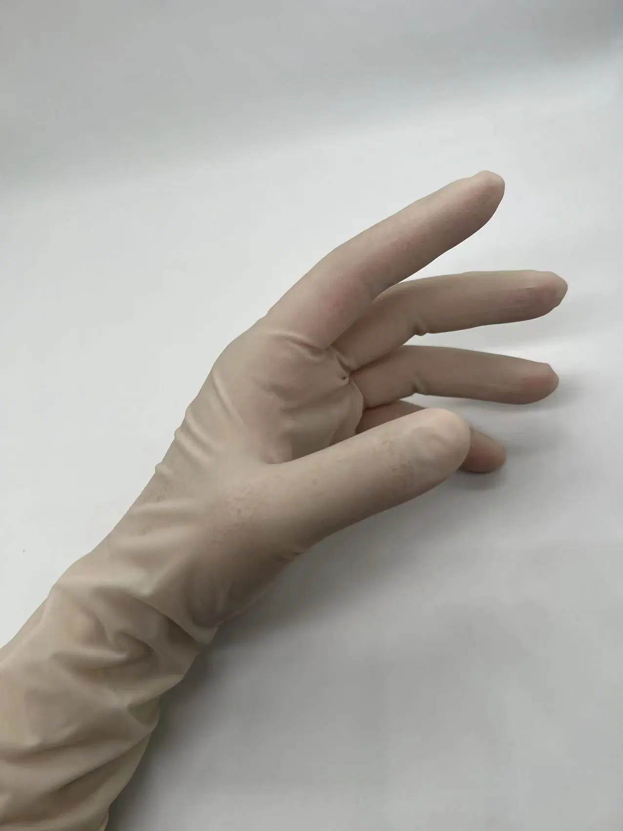 Natural Latex Rubber Disposable Surgical Latex Glovees for Medical Doctors