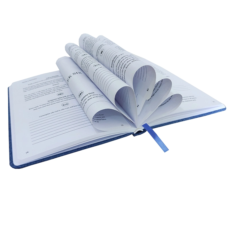 Hardcover Linen Printing Customised Notebook with Cheap Price