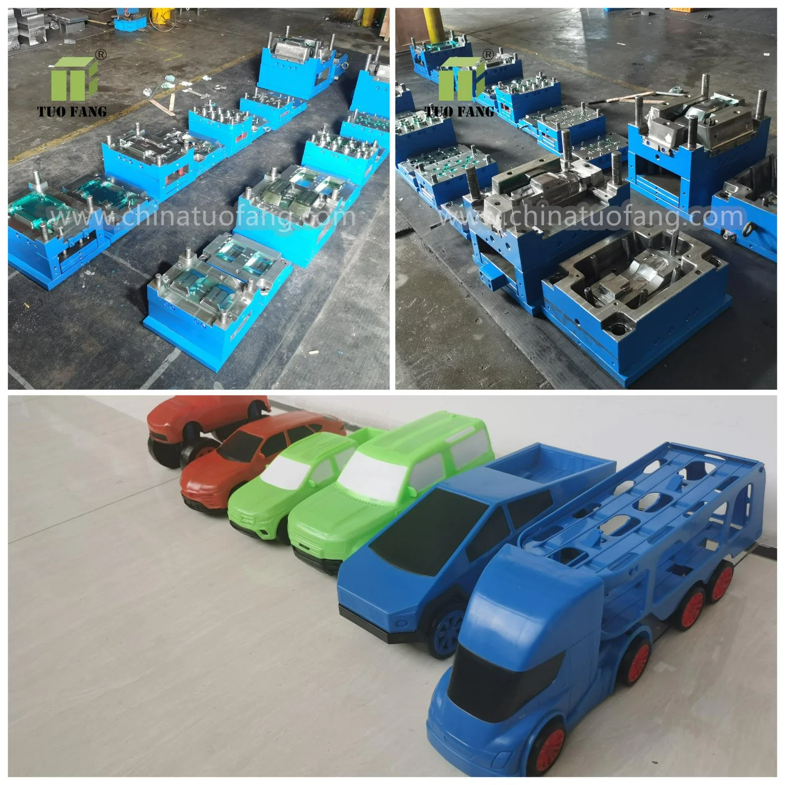 Los niños juguetes Moldwhole Coche Bloques de Juegos de coches de juguete de inyección de plástico molde Molde de juguetes para niños