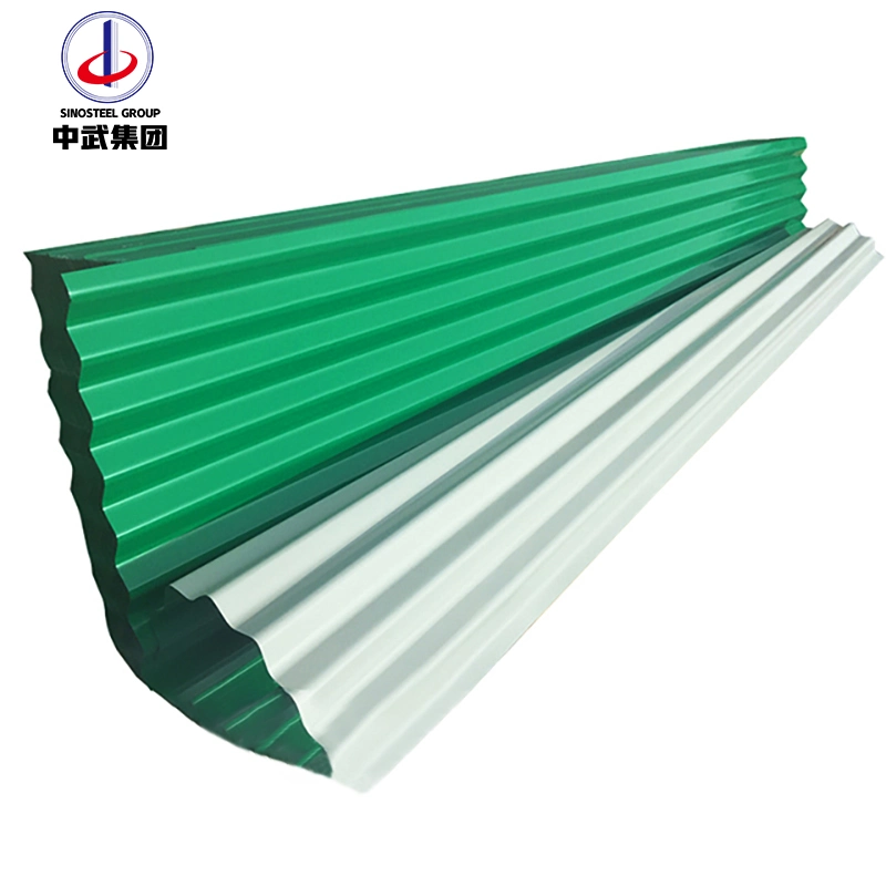 Color and Thick Customized Zinc Painting PPGI Roof Tiles for House Building Metals Sheets