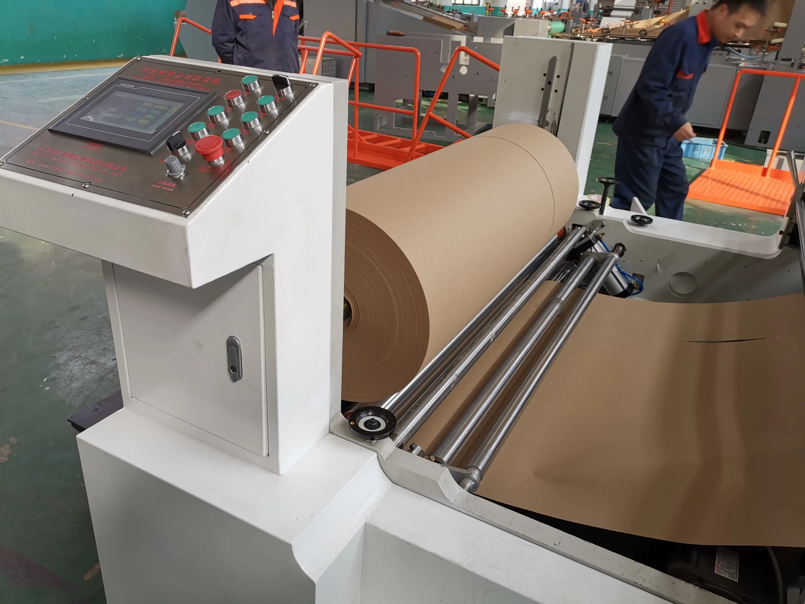 Jumbo Roll Automatic Paper Cutting Machine for Paper Handle Bag