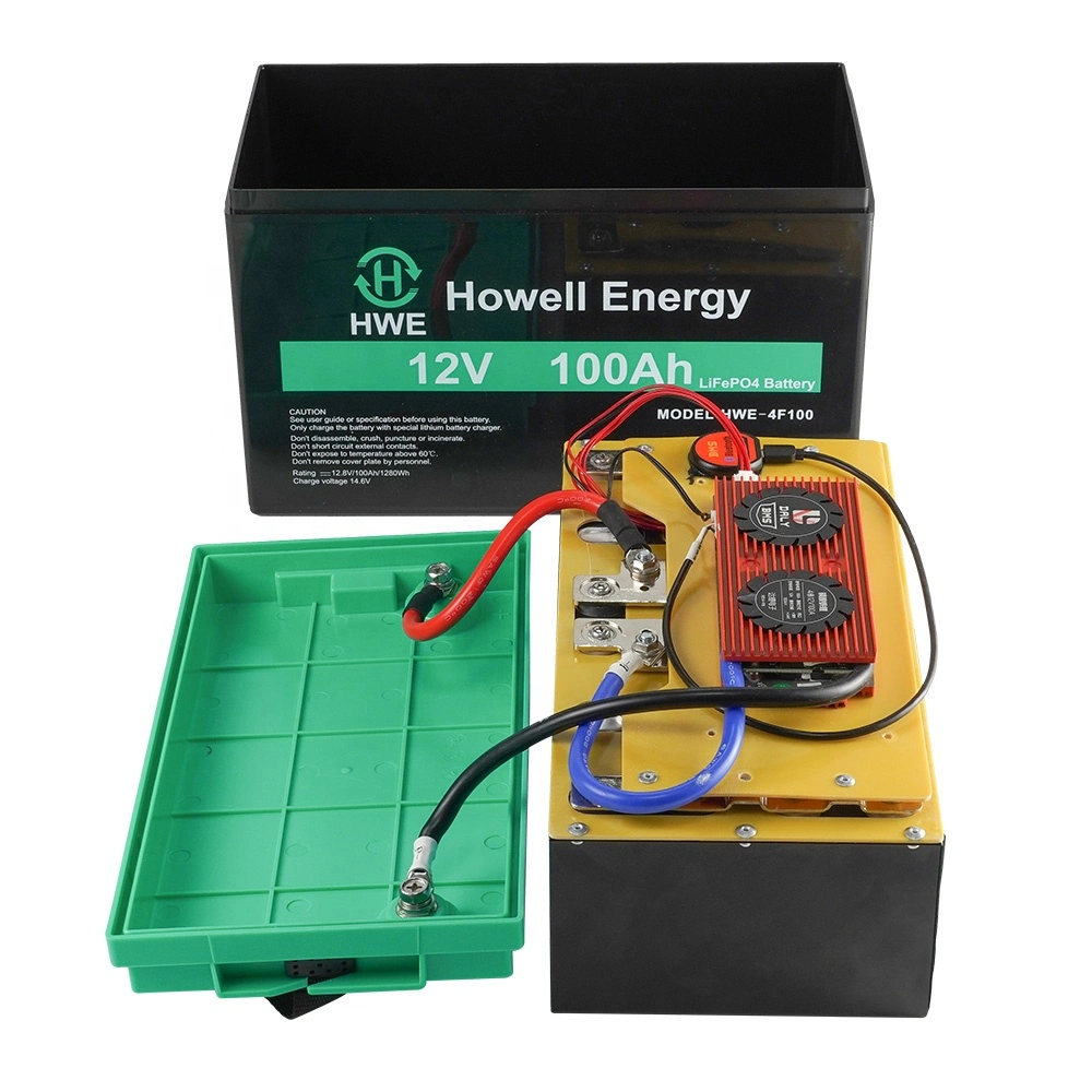 High Efficiency E-Rickshaw Lithium Battery 12V 100ah LiFePO4 Electric Rickshaw Battery