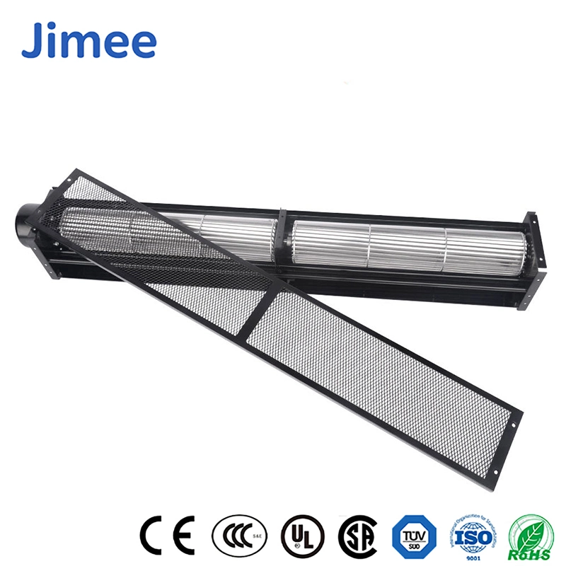 Jimee Motor China Flow Blower Supplier OEM Quality High Speed Blower Jm-60-150h Capacitor Induction Motor Tangential Centrifugal Fan for Ventilation System