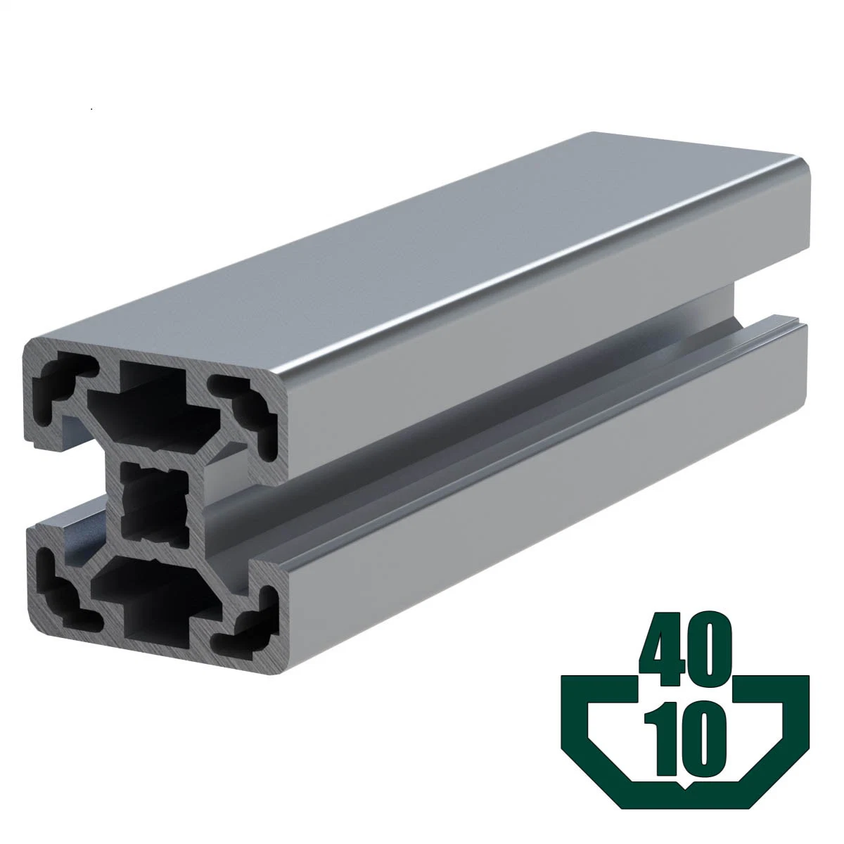 Fabricant de profilés en aluminium. Profilé d'extrusion en aluminium 6063 T5-T8 anodisé clair pour l'industrie/postes de travail/chariots.